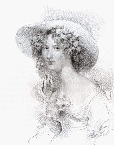 Anna Maria Porter, graviert von Thomas Woolnoth, aus 