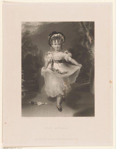 Porträt von Louisa Georgina Augusta Anne Murray von George Henry Phillips