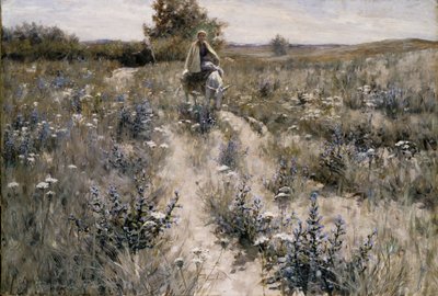 Die Flucht nach Ägypten, 1892 von George Hitchcock
