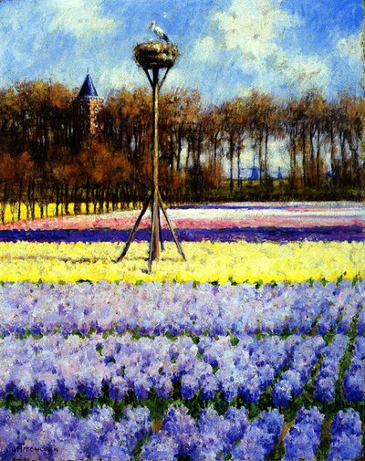 Das Storchennest, Holland von George Hitchcock
