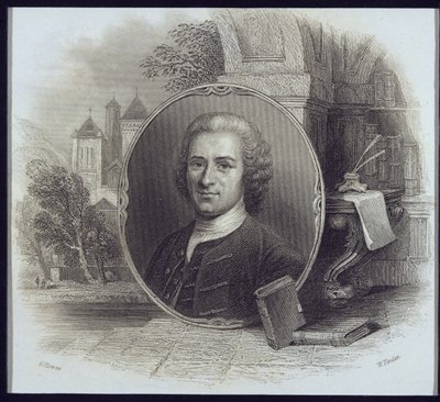 Porträt von Jean Jacques Rousseau (1712-78), graviert von William Finden (1787-1852) von George Howse