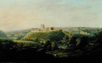 Weitblick auf Richmond, Yorkshire von George I Cuitt