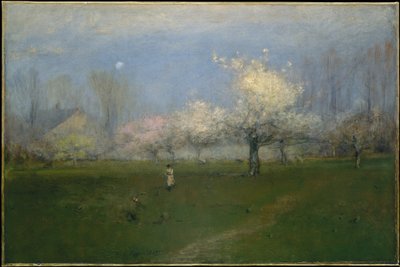 Frühlingsblüten, Montclair, New Jersey von George Inness