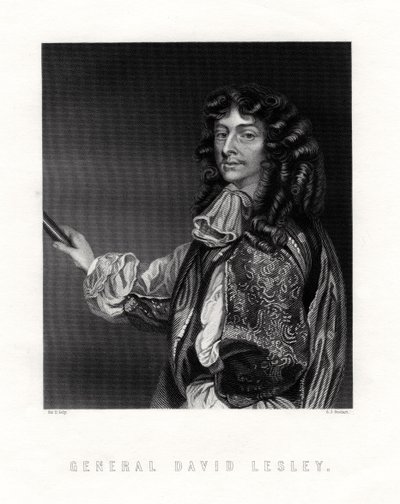 David Leslie, Lord Newark, Kavallerieoffizier und General im Englischen Bürgerkrieg, 19. Jahrhundert von George J. Stodart