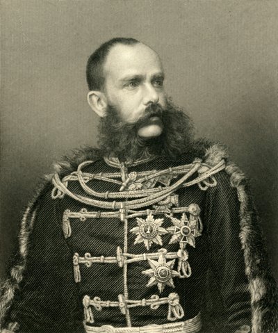 Franz Joseph, Kaiser von Österreich, ca. 1872 von George J Stodart