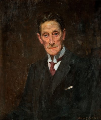 Porträt von Sir Johnston Forbes-Robertson, 1900-1925 von George James Coates