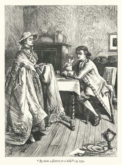 Illustration für Die doppelte Verwandlung (Gravur) von George John Pinwell