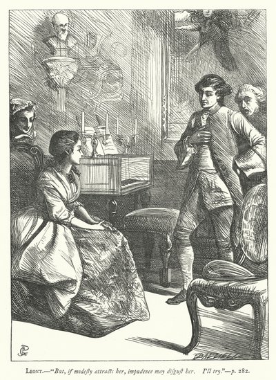 Illustration für Der Gutmütige Mann von George John Pinwell