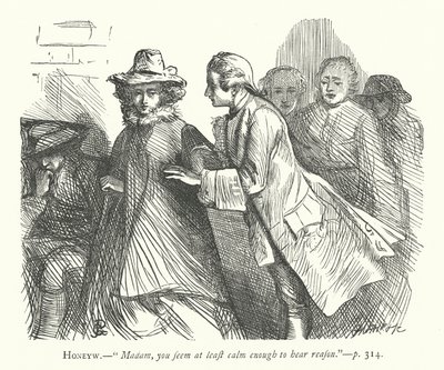 Illustration für Der gutmütige Mann (Gravur) von George John Pinwell