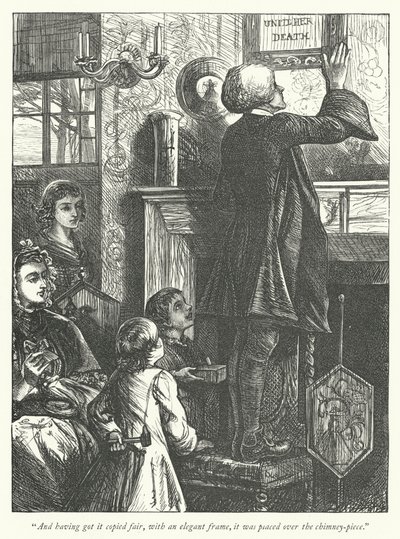 Illustration für Der Pfarrer von Wakefield von George John Pinwell