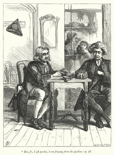 Illustration für Der Pfarrer von Wakefield von George John Pinwell