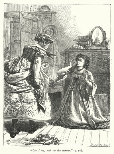 Illustration für Der Pfarrer von Wakefield (Gravur) von George John Pinwell