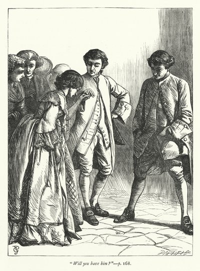 Illustration für Der Pfarrer von Wakefield (Gravur) von George John Pinwell