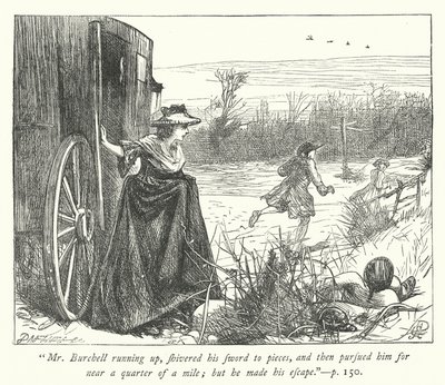 Illustration für Der Pfarrer von Wakefield (Gravur) von George John Pinwell