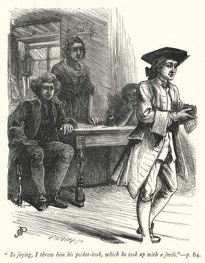 Illustration für Der Pfarrer von Wakefield (Gravur) von George John Pinwell