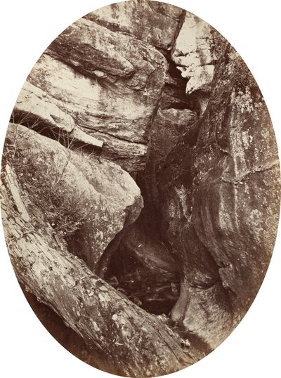 Wasserfall in der Nähe des Williams College, ca. 1870 von George K Warren