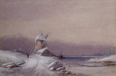 Winterlandschaft von George Knox