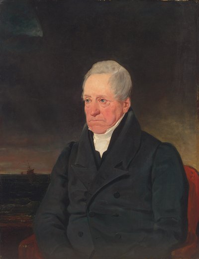 Porträt von William Curling, Esq. von George Lance