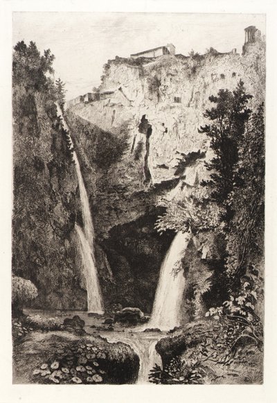 Die Wasserfälle von Tivoli von George Loring Brown