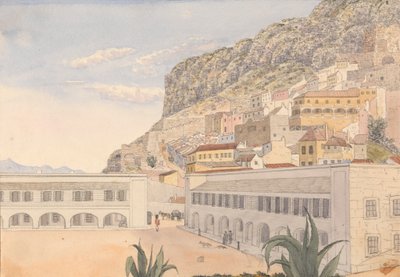 Offiziersquartiere und Kasemattenbaracken, Gibraltar von George Lothian Hall