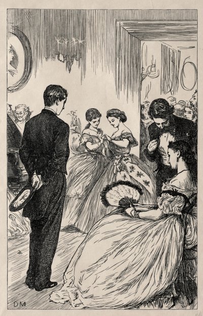 Coelebs auf der Suche nach einem Mulready-Umschlag, 1865 von George Louis Palmella Busson Du Maurier