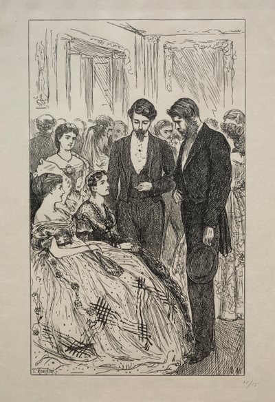 Viel Lärm um nichts, 1866 von George Louis Palmella Busson Du Maurier