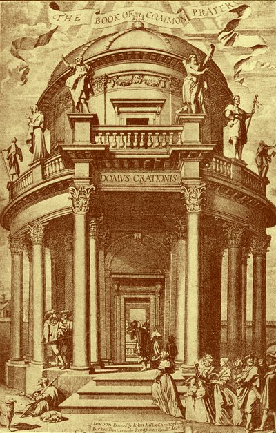 Titelseite des Book of Common Prayer von Bartolome Esteban and studio Murillo