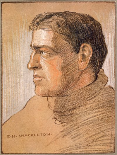 Porträt von Shackleton, aus 