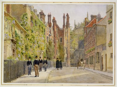 Keats Lane, Eton College, 1895 von George Moore Henton