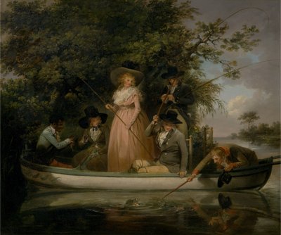 Eine Angelgesellschaft von George Morland