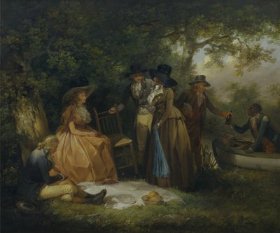 Das Mahl der Angler von George Morland