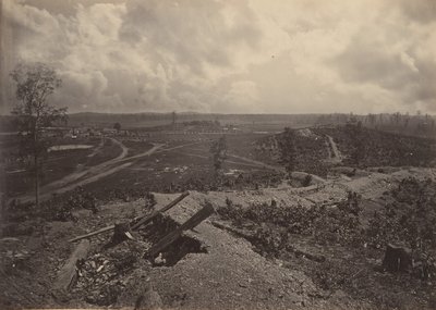 Schlachtfeld von Resacca, Georgia Nr. 4 von George N. Barnard