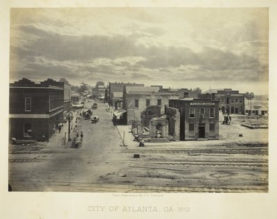 Stadt Atlanta, GA, Nr. 2 von George N. Barnard