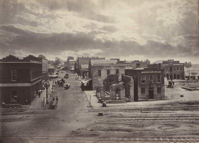 Stadt Atlanta, Georgia Nr. 2, 1866 von George N. Barnard