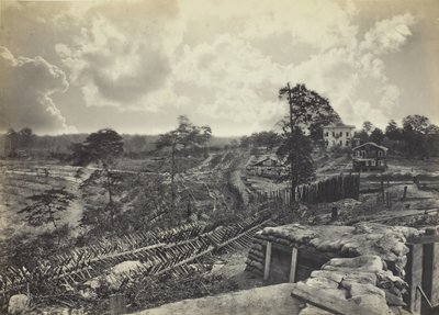 Rebellenwerke vor Atlanta, GA, Nr. 1, 1864 von George N. Barnard