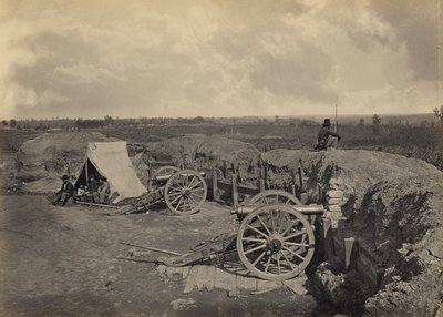 Rebellenwerke vor Atlanta, Ga., Nr. 4 von George N. Barnard