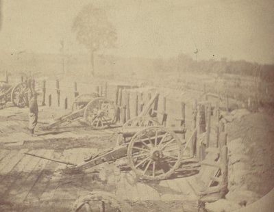 Rebellenwerke vor Atlanta, Georgia, Nr. 2 von George N. Barnard