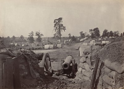 Rebellenwerke vor Atlanta, Georgia (Nr. 3) von George N. Barnard