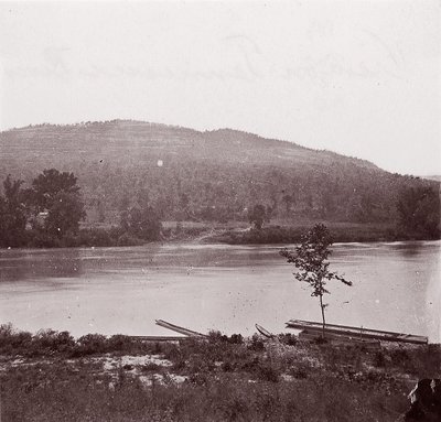 Blick auf den Tennessee River, ca. 1864 von George N. Barnard