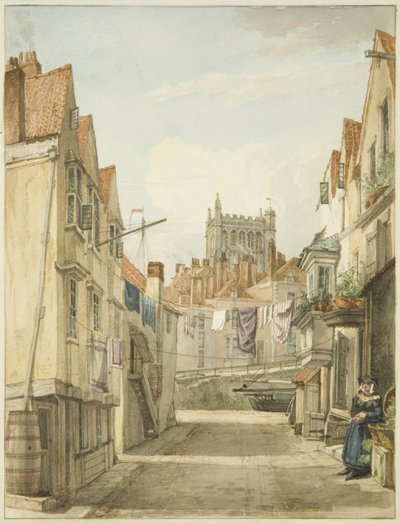 Alderskey Lane von George Orleans Delamotte