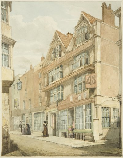 Südseite, Wine Street von George Orleans Delamotte
