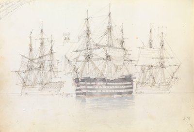 Segelübung im Hafen von Malta von George Pechell Mends