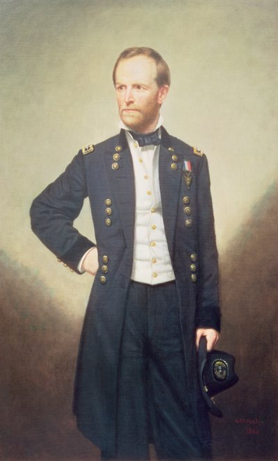 General William Sherman (1820-91), 1866 von George Peter Alexander Healy