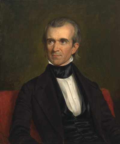 James Knox Polk von George Peter Alexander Healy