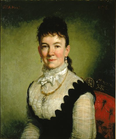Frau Albert J. Myer (Catherine Walden) von George Peter Alexander Healy
