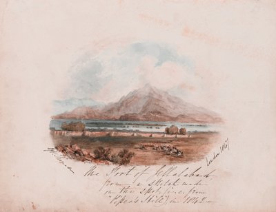 Das Fort von Jellalabad nach einer Skizze vor Ort (d.h. von 
