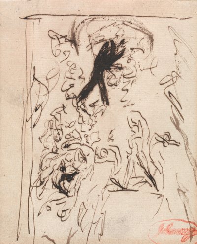 Der Sturz der rebellischen Engel von George Romney