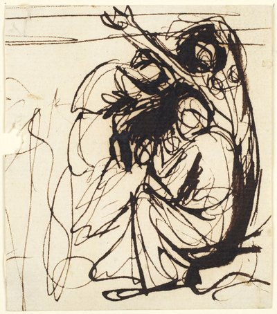 Gruppe leidender Figuren von George Romney