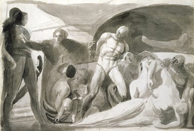 Howard besucht ein Lazarett von George Romney