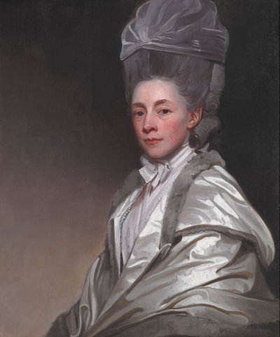 Porträt von Jane Dawkes Robinson von George Romney